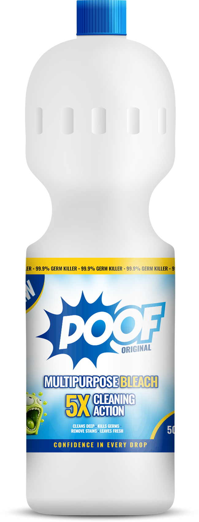 POOF Original multipurpose bleach bottle